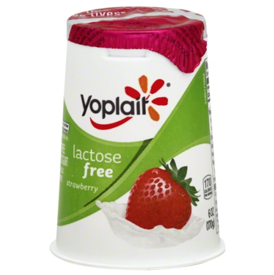 Yoplait Lactose Free Strawberry Low Fat Yogurt, 6 oz La Comprita